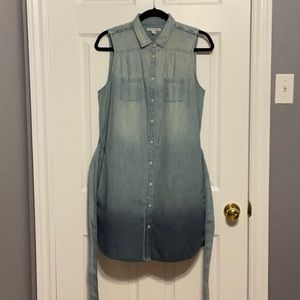 American Eagle Ombré Denim Dress